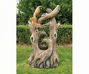 Cascading Garden Fountain + FRT Tree Squirrel