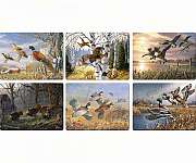 Hunting Birds Glass Cutting Board Assortment...