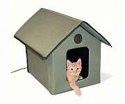 Outdoor Heated Kitty House