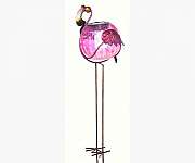 Quirky Solar Flamingo Garden Stake