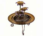Triple Flower Fountain 13.5"
