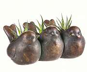 Trio of Birds Planter