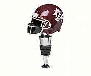 Texas A and M Helmet Wine Bottle Stopper