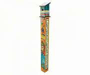 Welcome Birdhouse Pole +FRT