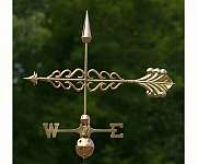 Weathervane Polished Copper Smithsonian Arrow