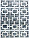 Shibori SHI-4 Design Gray-White