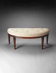 Butler Demilune Bench