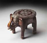 Butler Artifacts Elephant Accent Table
