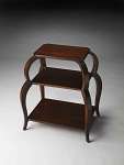 Butler Tiered Side Table - PLANTATION CHERRY