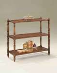 Butler Plantation Cherry 3 Tier Console Table