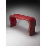 Butler Modern Expressions Red Leather Console...