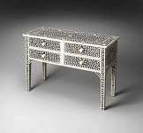 Butler Bone Inlay Heritage Console Table