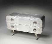 Butler Industrial Chic Metalworks Console Chest