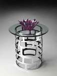 Butler Loft Nickel Accent Table
