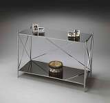 Butler Modern Expressions Nickel Console Table