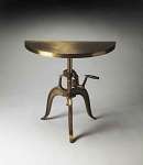 Butler Industrial Chic Metalworks Demilune...