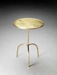 Butler Industrial Chic Metalworks Pedestal Table