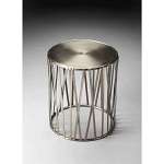 Butler Industrial Chic Metalworks Drum Table