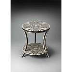 Butler Bone Inlay Black Bone Inlay Accent Table