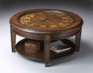 Butler Heritage Clock Cocktail Table