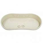 Non-Skid Dog Bowl Tray