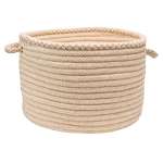 Houndstooth Natural Edge Basket