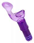 Purple Dual Pleasure G-Spot Kiss Vibe