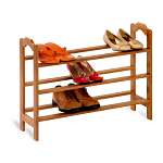 3 Tier Bamboo Shoe Rack