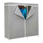 60" Steel Frame Wardrobe