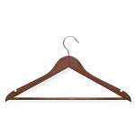 8 Pack Basic Suit Hanger With Non Slip Bar