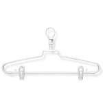 72 Pack Hotel Hangers With Security Loop With...