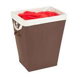 Brown Hamper With Removable Liner