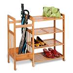 Bamboo Entryway Organizer