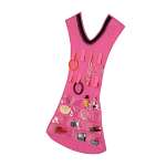 Pink Dress Jewelry Organizer
