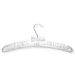 Satin Padded Hanger, White, Unscented, 6 Pack