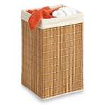Square Bamboo Wicker Hamper