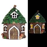 Solar Leaf House 10.5 inch