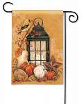 Autumn Lantern Garden Flag