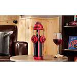 Iron Bottle Holder, Fire Hydrant Design