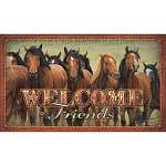 Welcome Horses Doormat