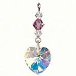 Birthstone Angel Suncatcher June Light Amethyst