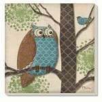 Fantasy Owl Coasters Set of 4