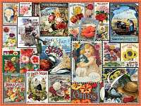 Flower Seeds 550 piece Puzzle