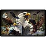 Eagle Collage Cutting Board