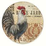 Maison Rooster Coasters Set of 4