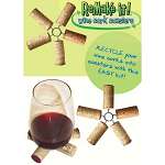 Wine Cork Coaster Set