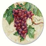Red Grapes Coasters Set of 4
