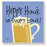 Happy Hour Coasters Set of 4