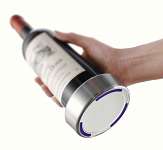 Bottle Coaster Stainless Steel WhitePurple
