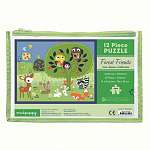 Forest Friends Pouch Puzzle 12 - Book